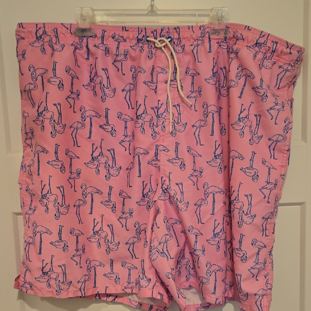 Old Navy Pink Flamingo Swim Trunks